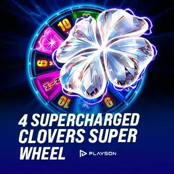 Capa de 4 Supercharged Clovers: Super Wheel