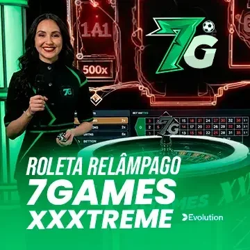 Capa de Roleta Relampago 7Games XXXtreme
